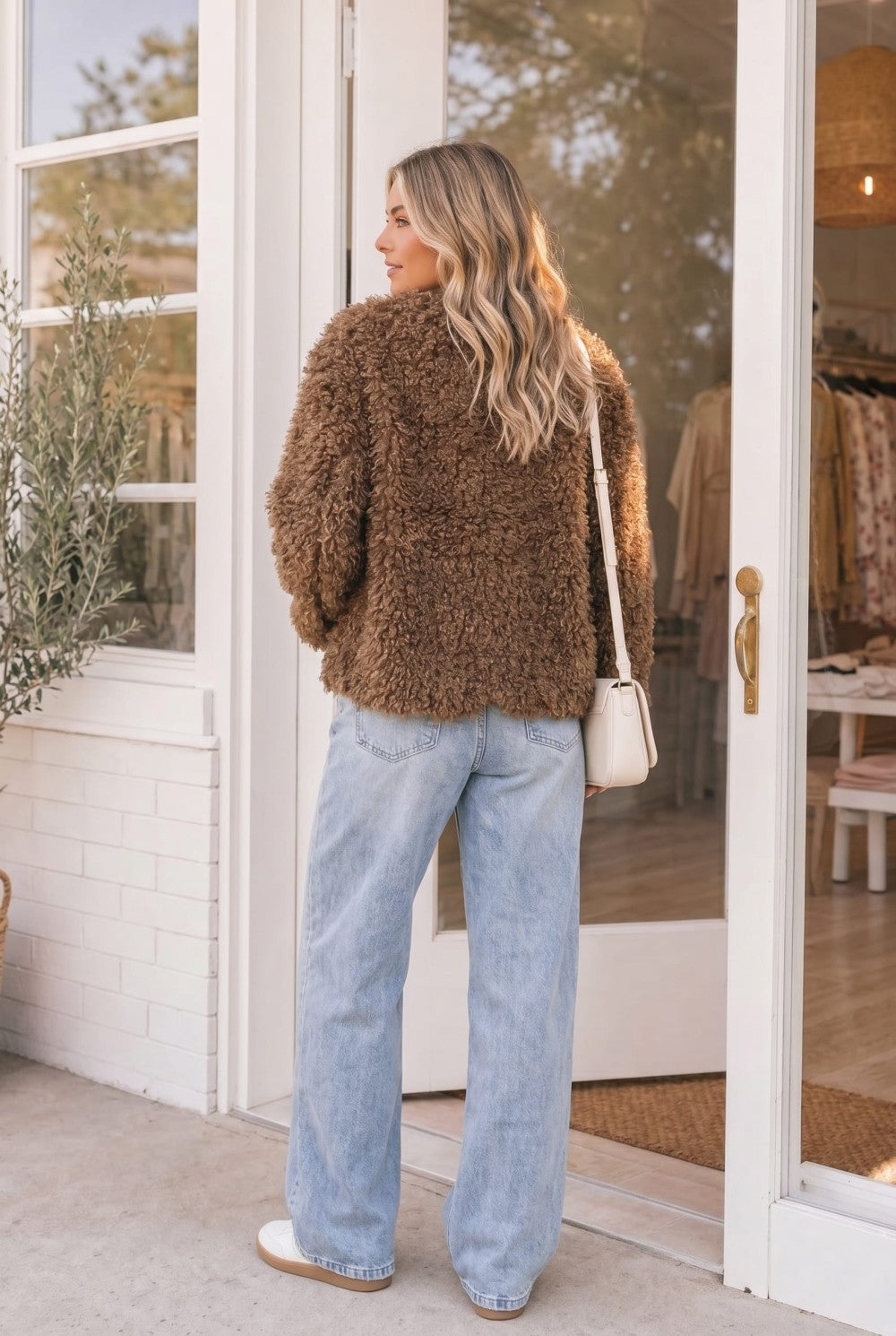Teddy Bear Faux Fur Jacket