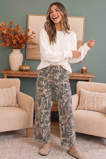 Blending In Camo Cargo Pants