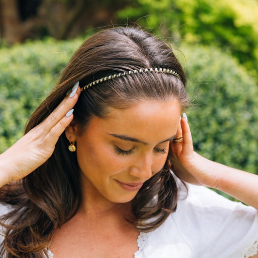 Silver spiral headband, photo 1 of 3