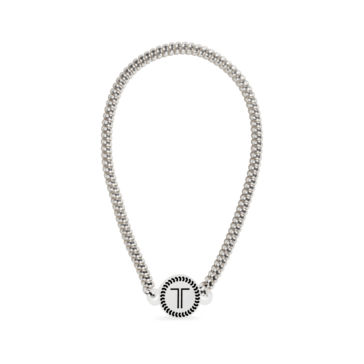 Silver spiral headband, photo 2 of 3