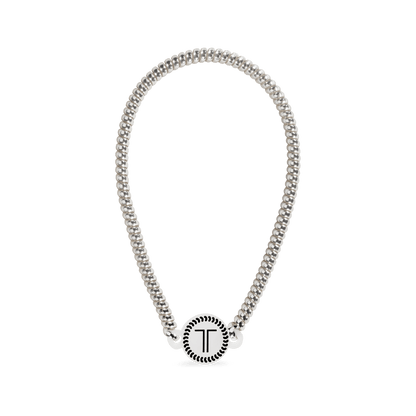 Silver spiral headband, photo 2 of 3