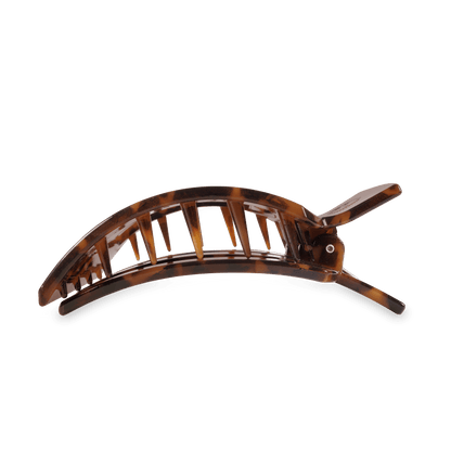Tortoise Large Flat Square Hair Clip