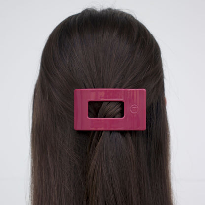 Small Wild Side print flat rectangle hair clip, photo 1 of 5