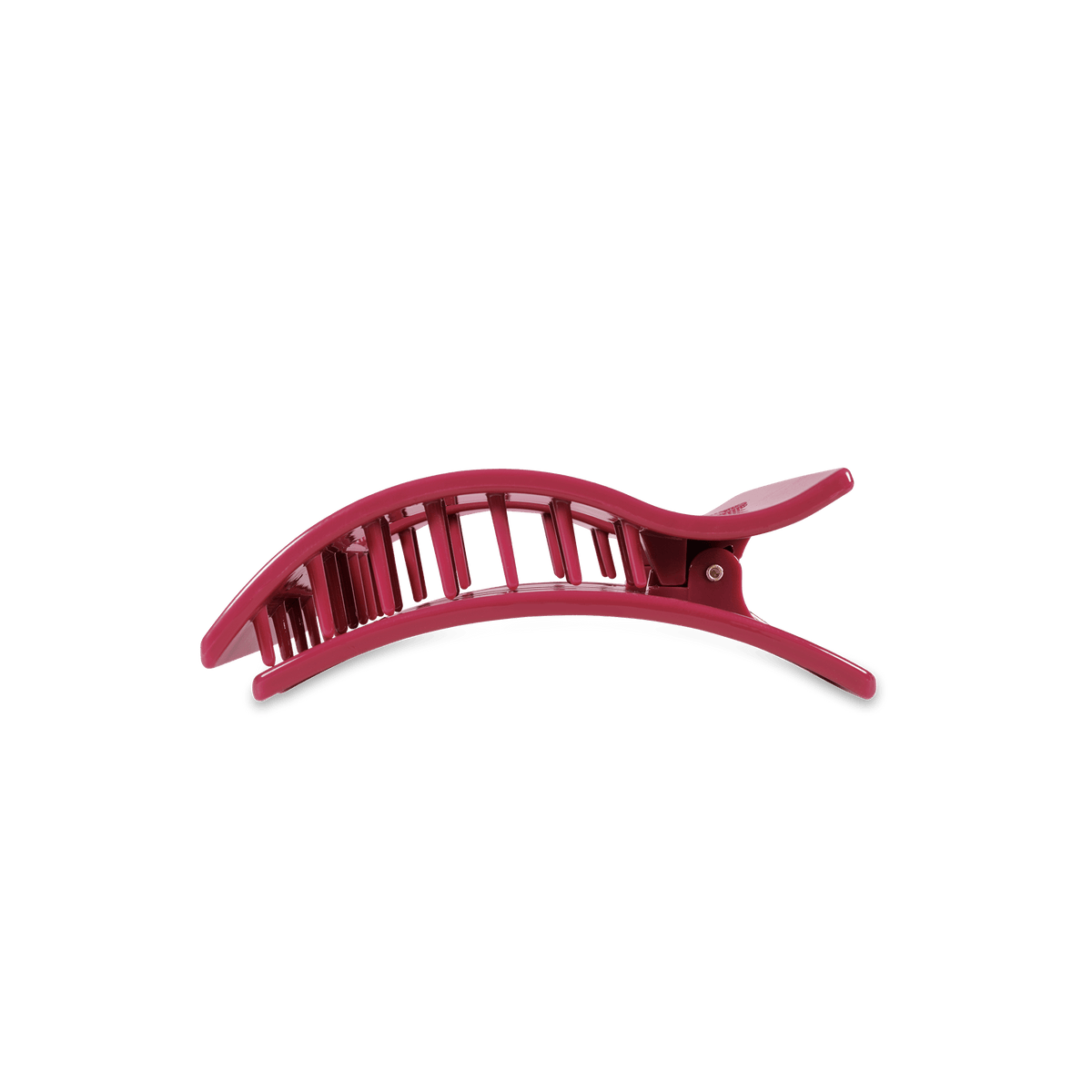 Small Wild Side print flat rectangle hair clip, photo 4 of 5